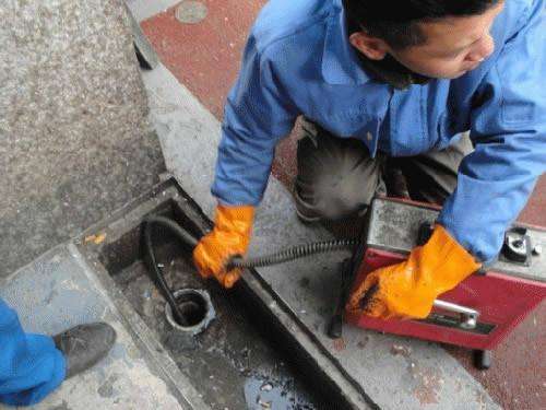 铁东疏通下水道